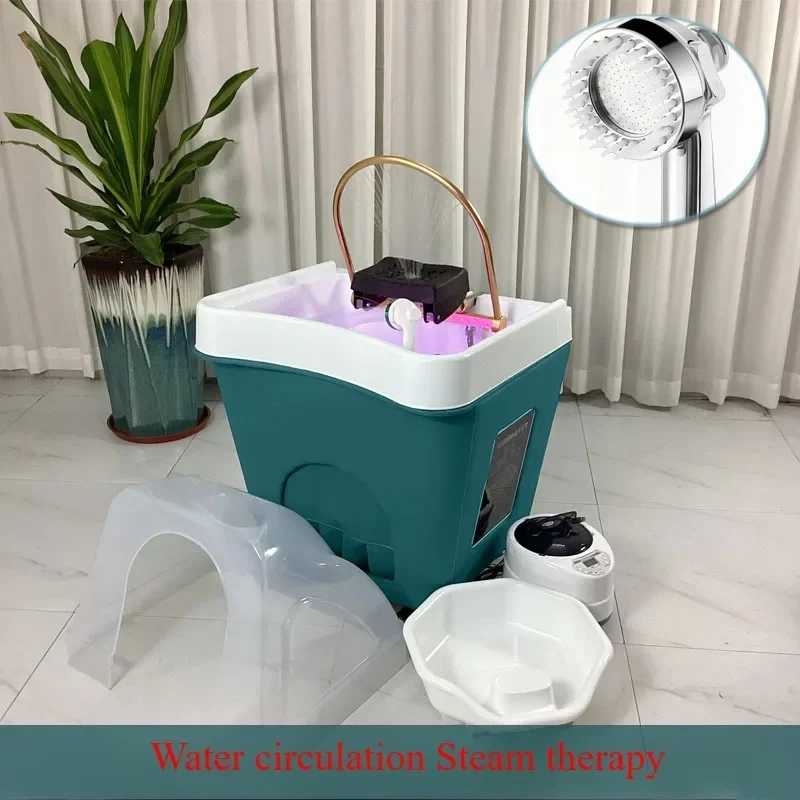 

Japanese Head Spa Japonais Machine Hairdressing Salon Washbasin Shampoo Backwash Bed Stretcher Sillas Salon Equipment Furniture