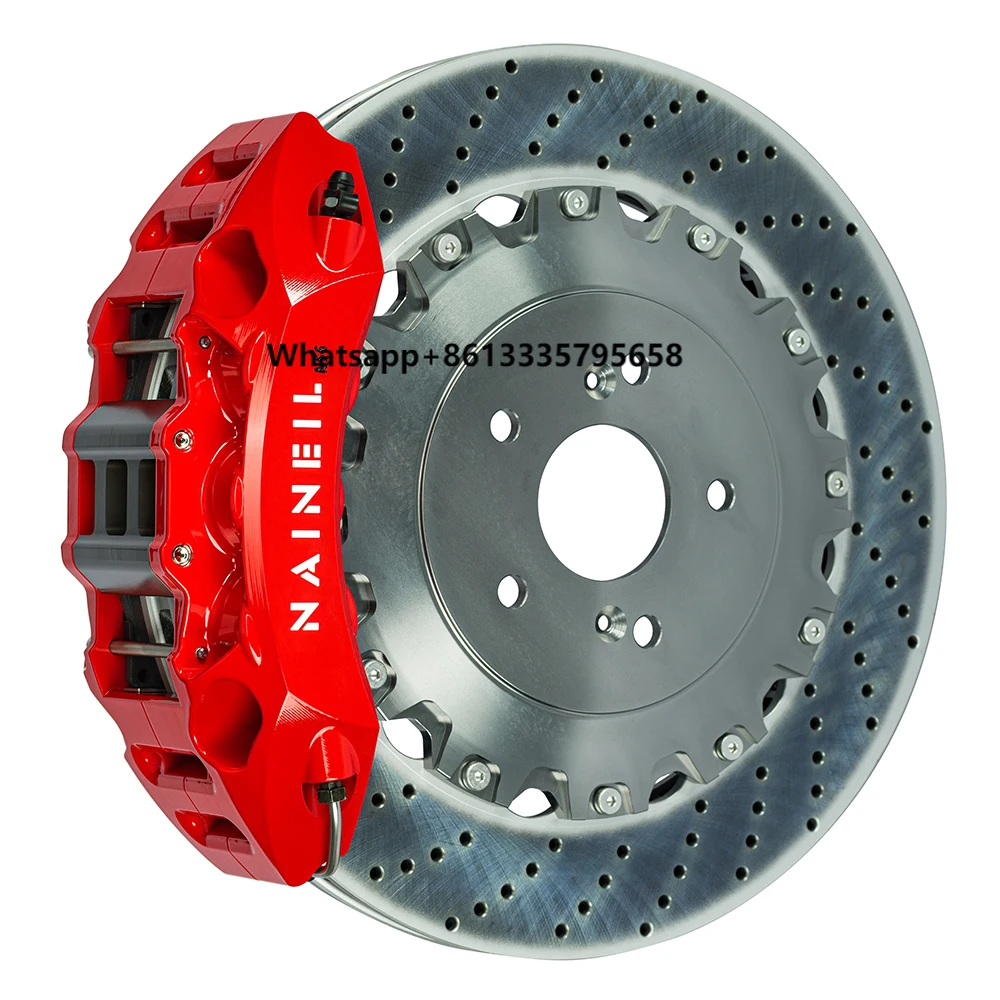 

Naineil Upgrade Brake Systems Racing Forged 6 Pot Brake Caliper 6 Piston Big Brake Kit for X5 E70 F15