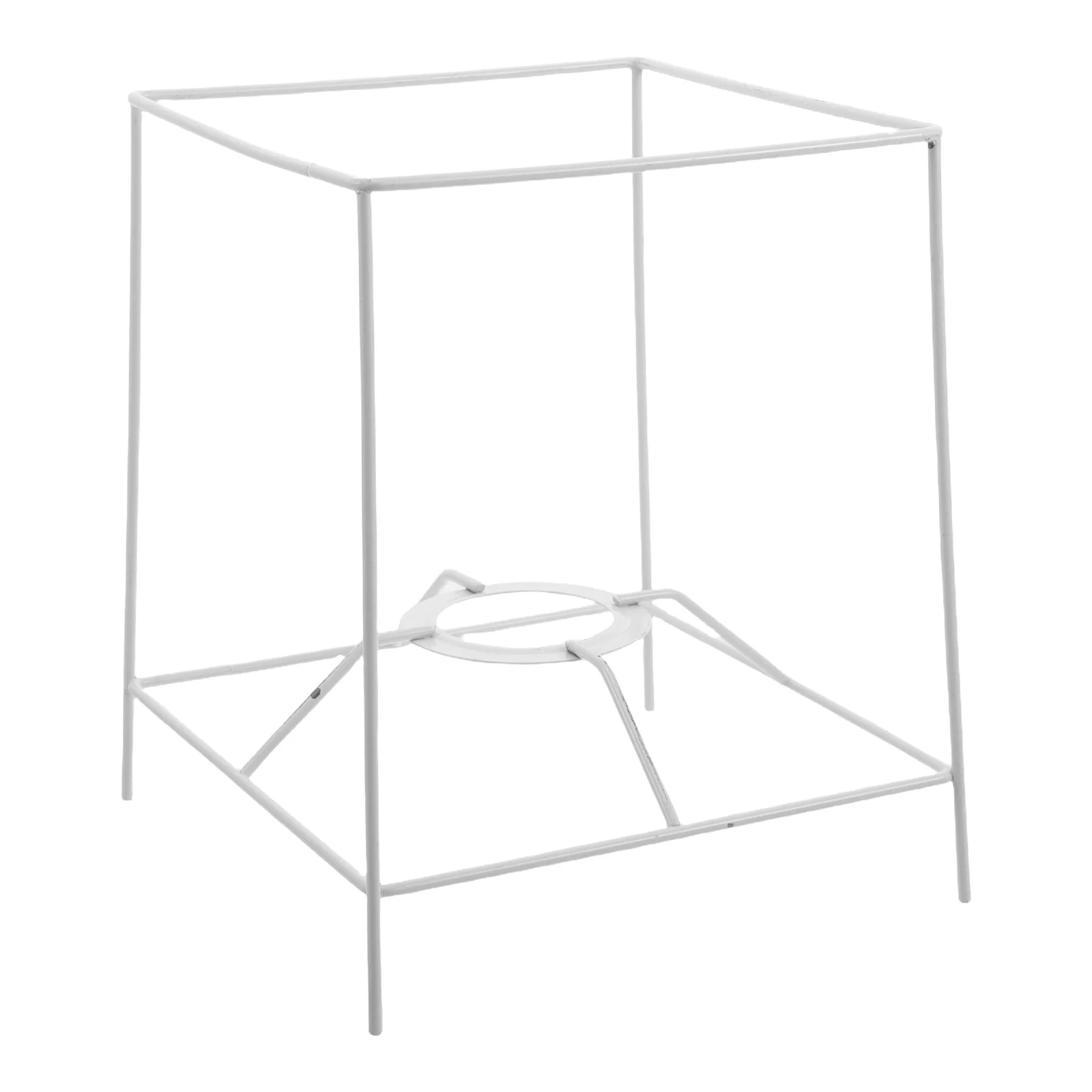 

Lampshade Frame Table Pendant Lights DIY Square Iron Lamp Shade Frame E27 Holder Bracket Wire Light for Floor Floor