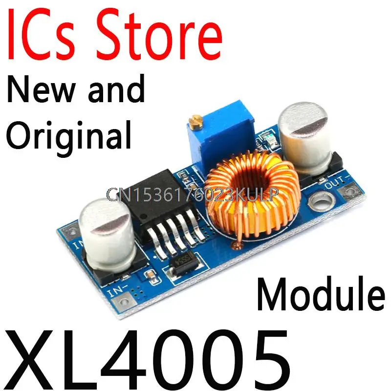 5A DC-DC Step Down Adjustable Power Supply Module LED Lithium Charger XL4015 XL4005