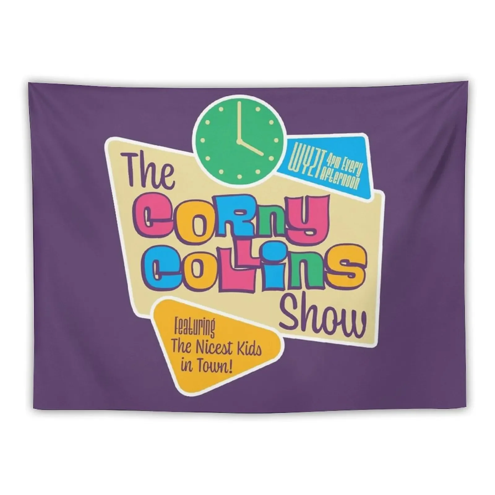 The Corny Collins Show Tapestry Aesthetic Room Decor Room Design Decoration For Home Tapestry