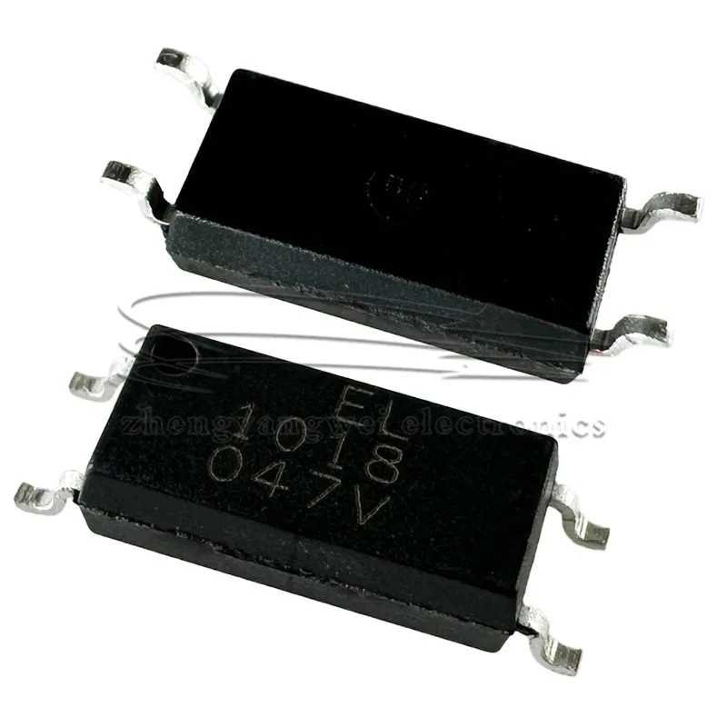 Tensão de isolamento de entrada DC (rms): 5000V Fototransistor Fotocoupler EL1018(TA)-VG SOP-4-2.54mm 20PCS EL1018