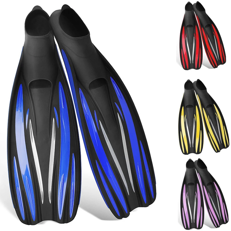 New Swimming Aid Double Fins Adult Swimming Aid Training Acceleration Swimming Aid Gear Diving Fishing and Hunting Supplies