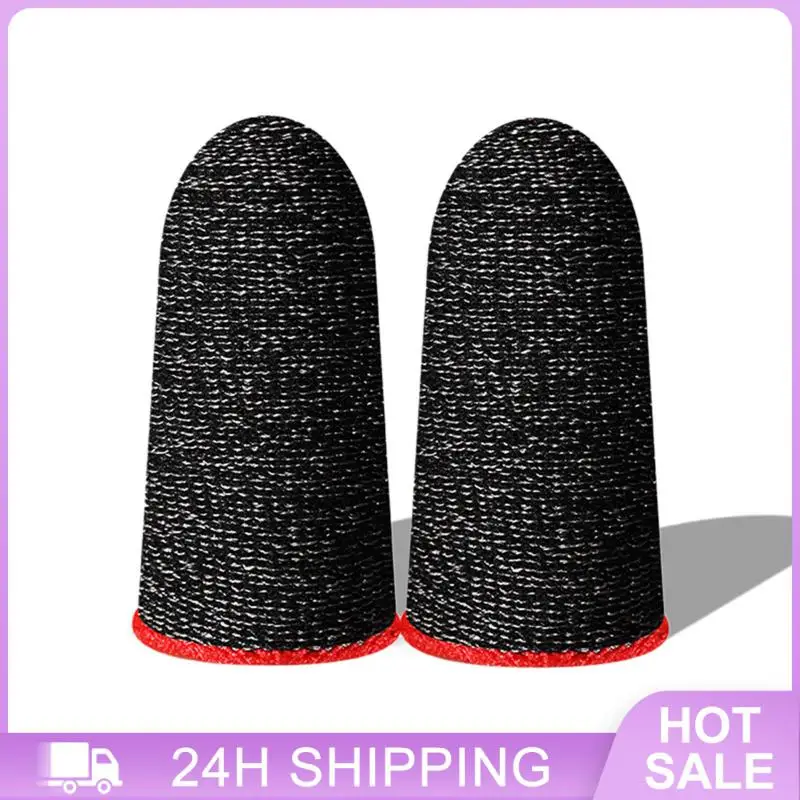 Guantes de prevención de caídas para dedos, manguitos de pulgar para juegos móviles, cubierta de dedos a prueba de sudor, 24 tejidos, grosor de hasta 0,3mm