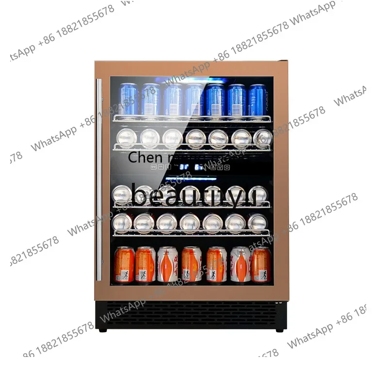 AB02  Constant Temperature Wine Cabinet Household Wine Cabinet Mini Air-cooled Frost-free Intelligent Refrigeration