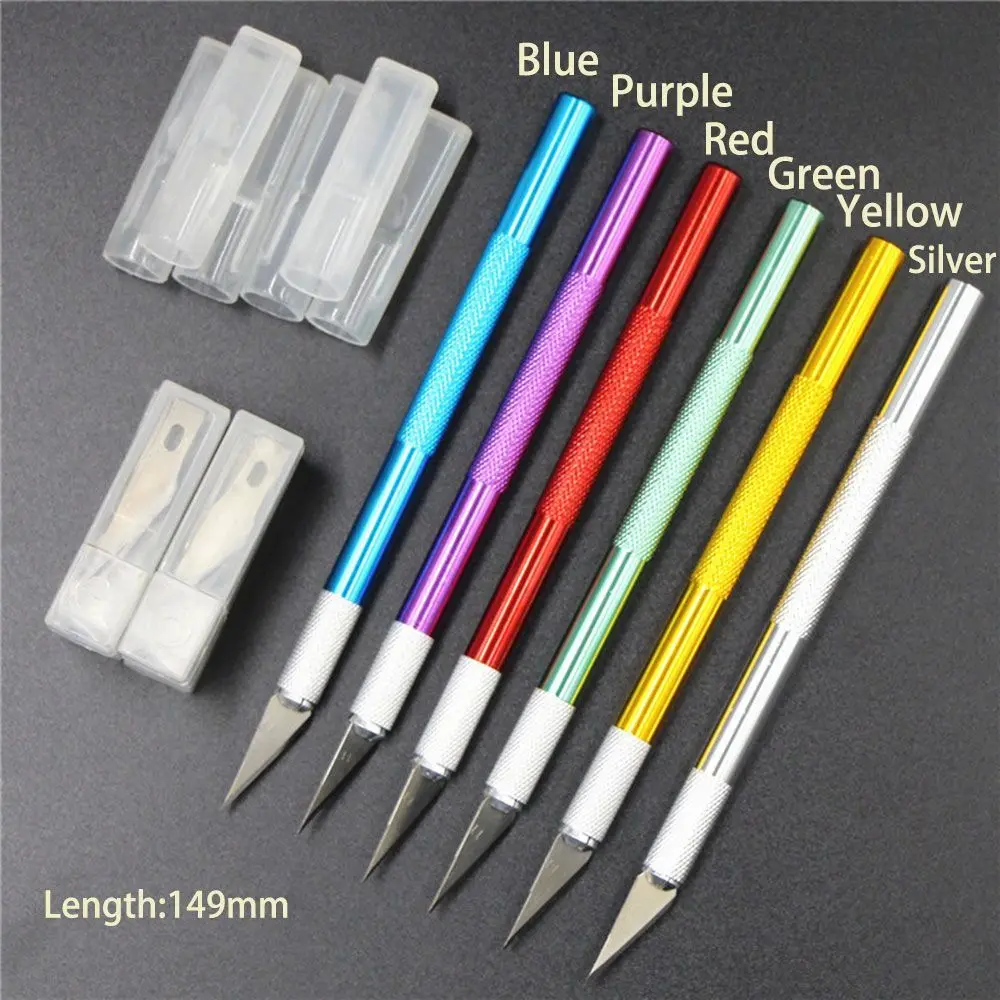 Metal Carving Knife Diamond Painting Paper Cutter Knife DIY Diamonds Painting Accessories Cake Carving DIY Crafts Pastry Tools