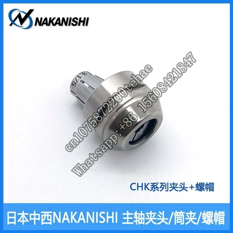 Drill Nozzle Clamp CHK3.0 Japan NAKANISHI Split Plate Machine Spindle Chuck CHK-3.175 Collet Lock Nozzle