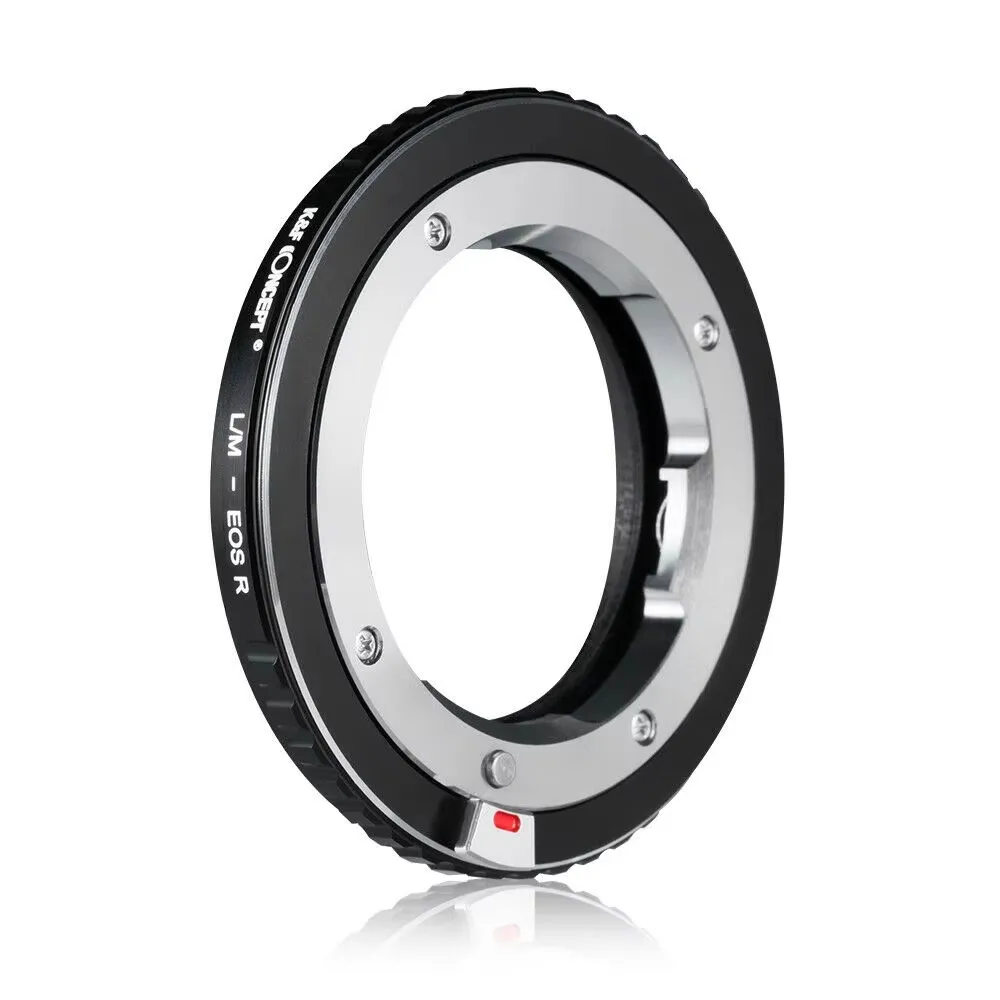 K&F Concept L/M-EOS R Adapter for Leica M Mount Lens to Canon EOS R Mount RF RP R1 R3 R5 R6 MARK2 R7 R8 R10 R50 Lens Adapter