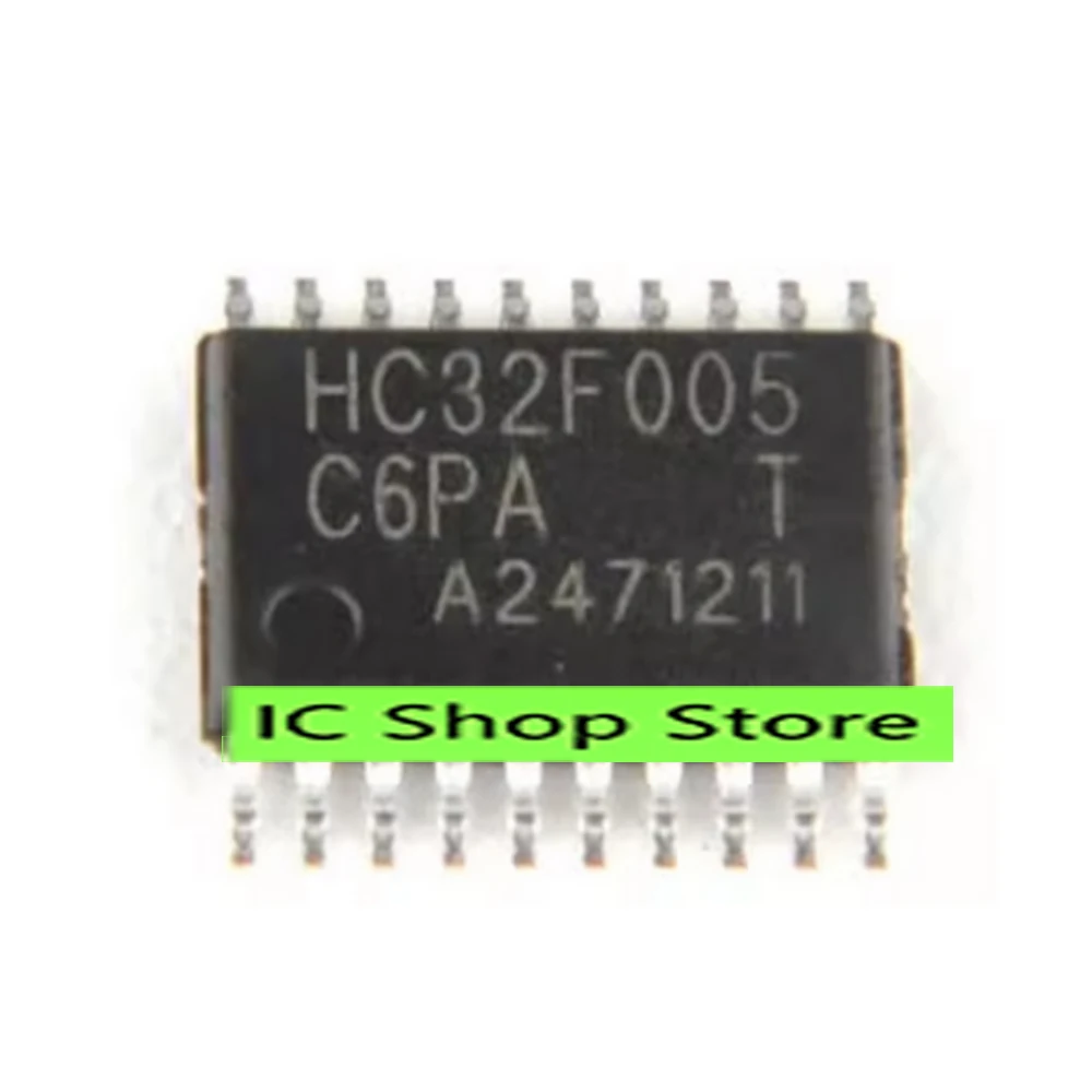 

10pcs/lot HC32F005C6PA-TSSOP20TR HC32F005 HC32F005C6PA SOP 100% Original Brand New