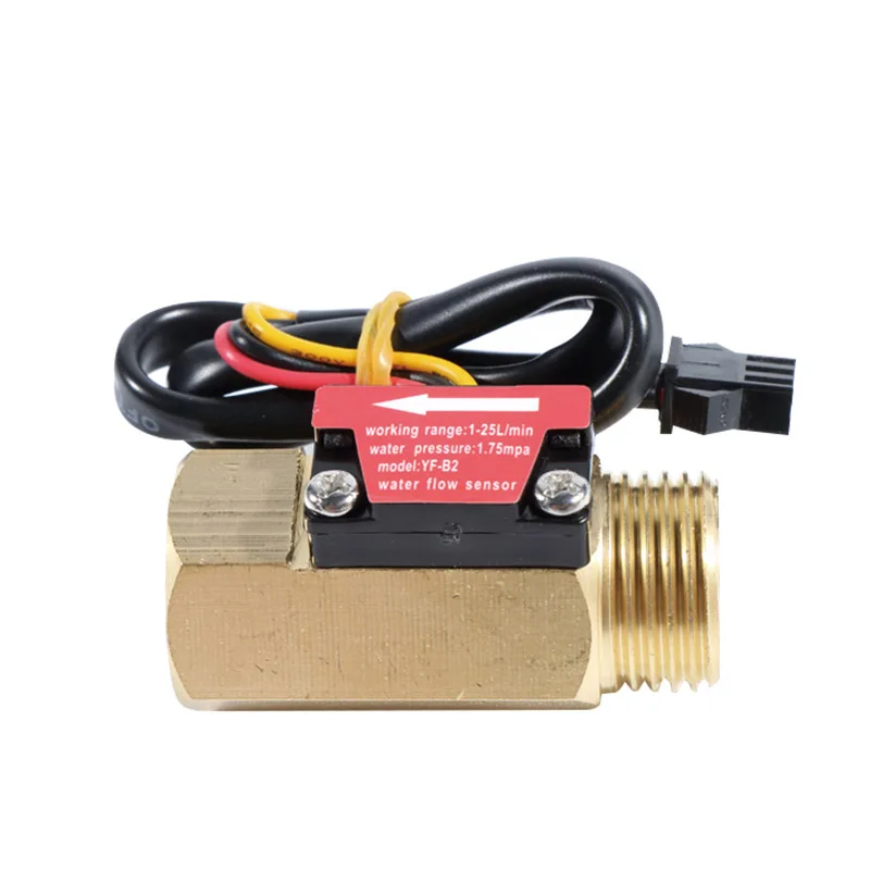 YF-B2 iSentrol Hall Effect Flow Sensor Water 1-25L/min BSP G1/2\