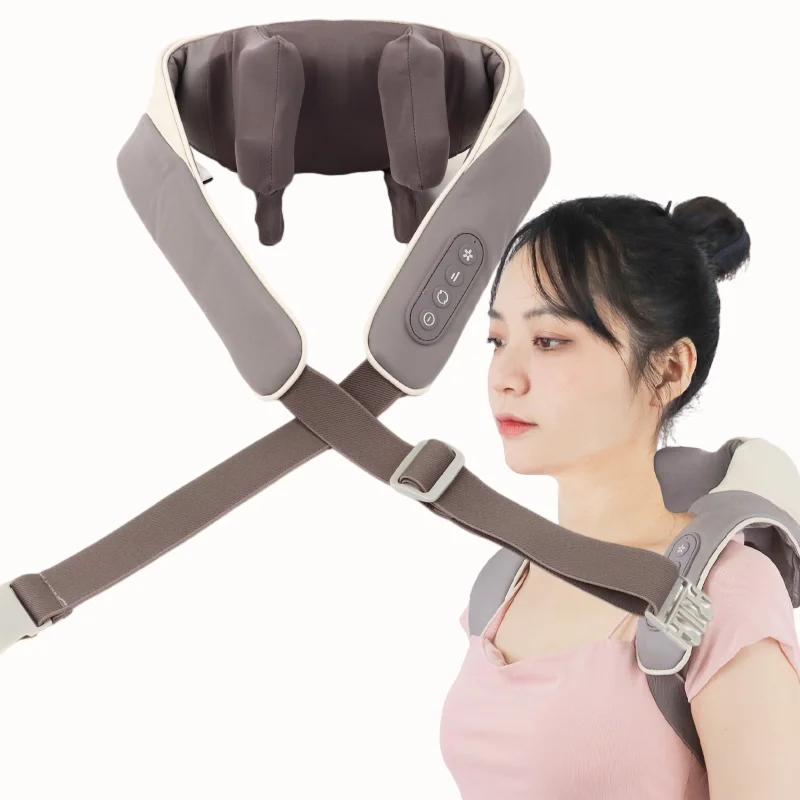 

Smart Electric Neck Massager U Shaped Pillow Muscle Pain Relief Kneading Back Shoulder and Neck Massager with Heat