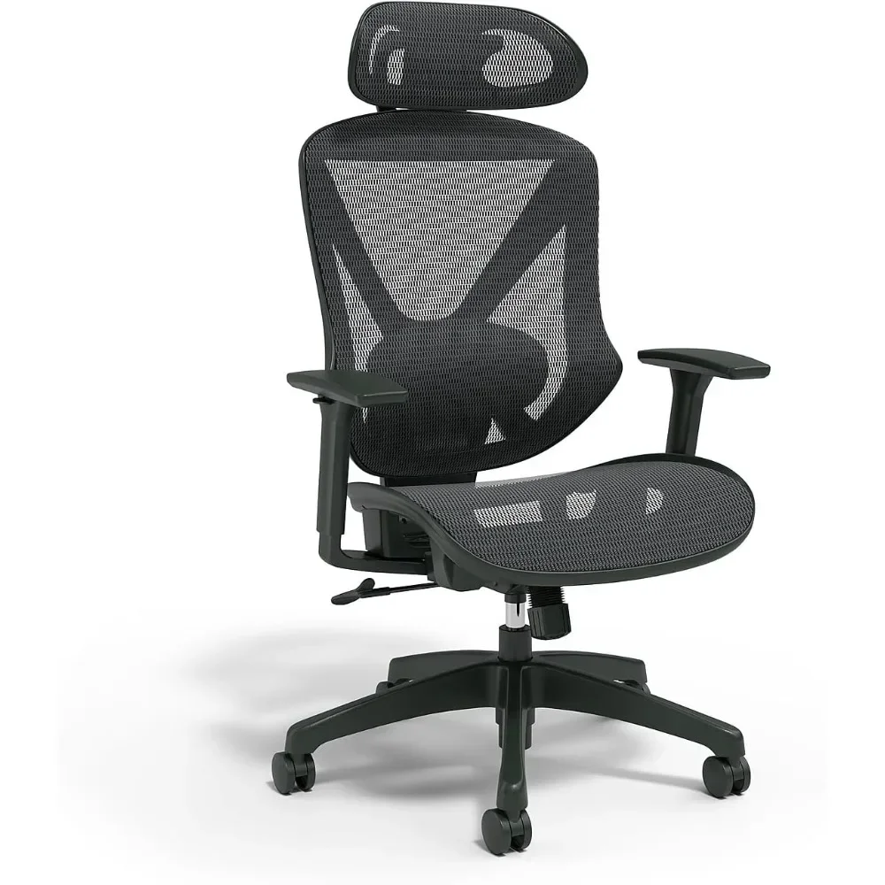 

Dexley Ergonomic Mesh Swivel Task Chair, Black (UN56946)