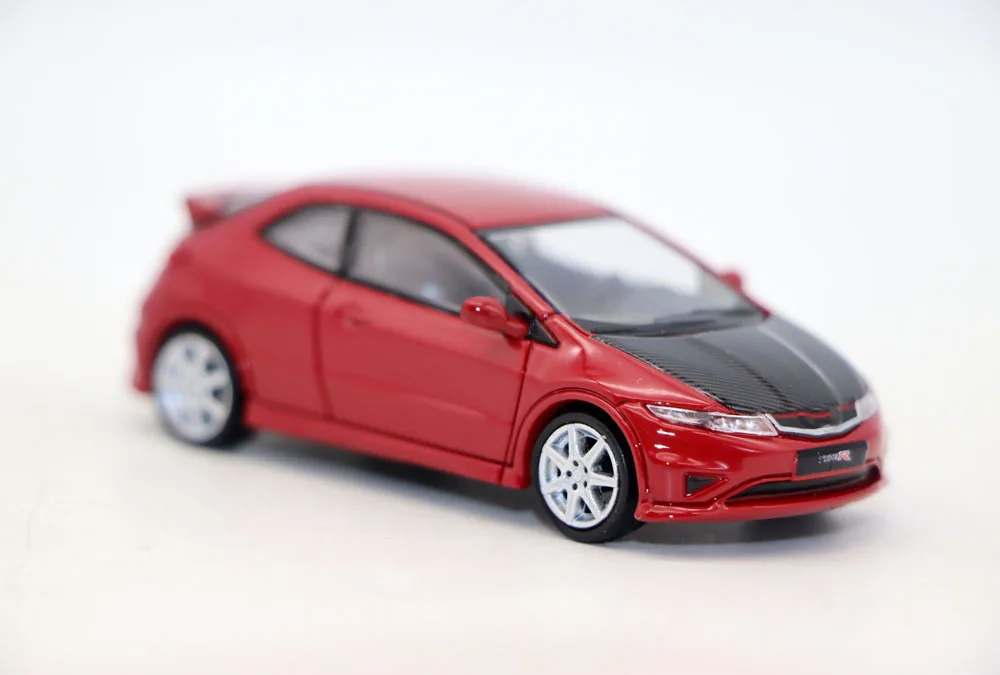 NOVOS modelos de carros de brinquedo de liga metálica PARA64 escala 1/64 Civic Type-R FN2 Euro para presente de coleção