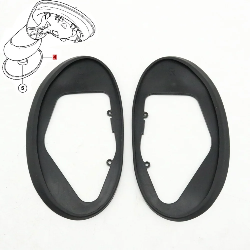 

Car Exterior Rearview Mirror Base Sealing Rubber Pad Gasket For MINI Cooper S R50 R52 Convertible R53 2002-2008