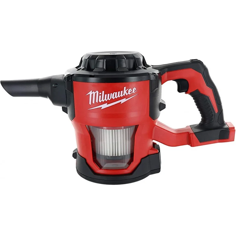 NEW1-Milwaukee 0882-20 Filter M18 18V Cordless Lithium-ion Compact Vacuum,with Bonus Premium Microfiber Cleaner Bundle