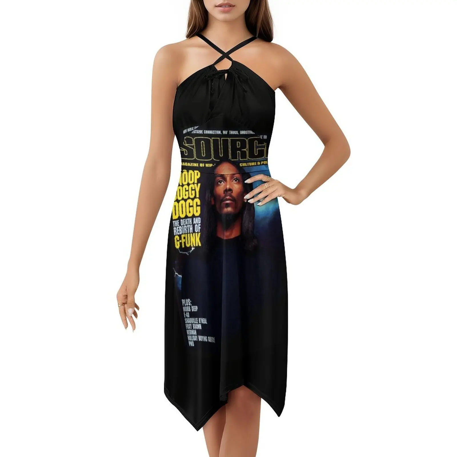 90S Hip Hop Cover Source For Fans Sweetheart Neckline Dress Elegant Summer Party Dress For Women 90S Hip Hop Cover G Funk