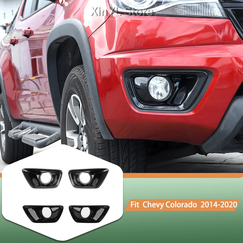 

Автомобильные передние противотуманные фары, декоративные наклейки для Chevy Colorado 2014-2020, внешние аксессуары для автомобиля