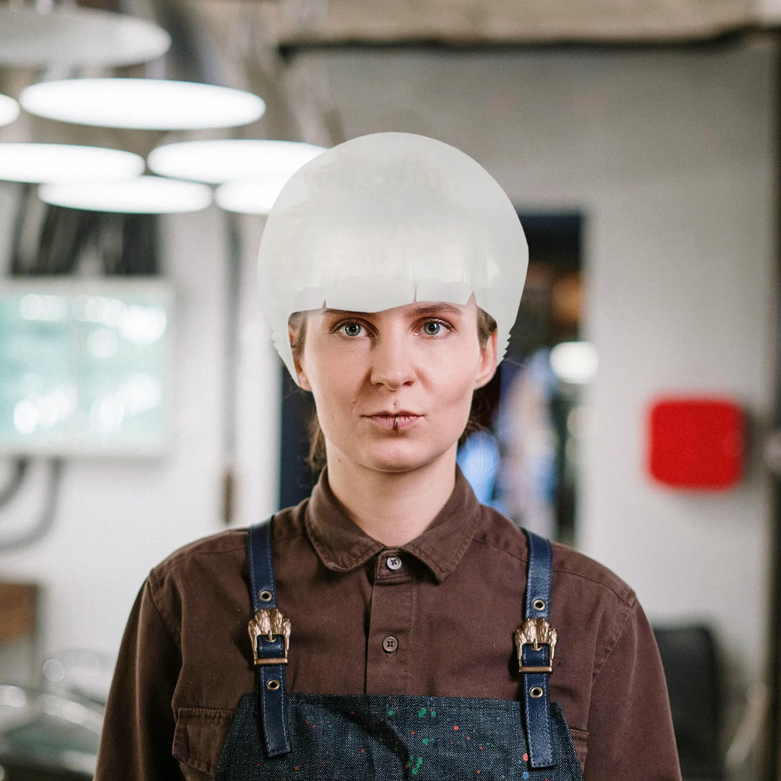 

Силиконовая шапочка для мелирования, многоразовая, с предварительно вырезанными отверстиями для легкого окрашивания волос и масляных процедур, дизайн со звездами