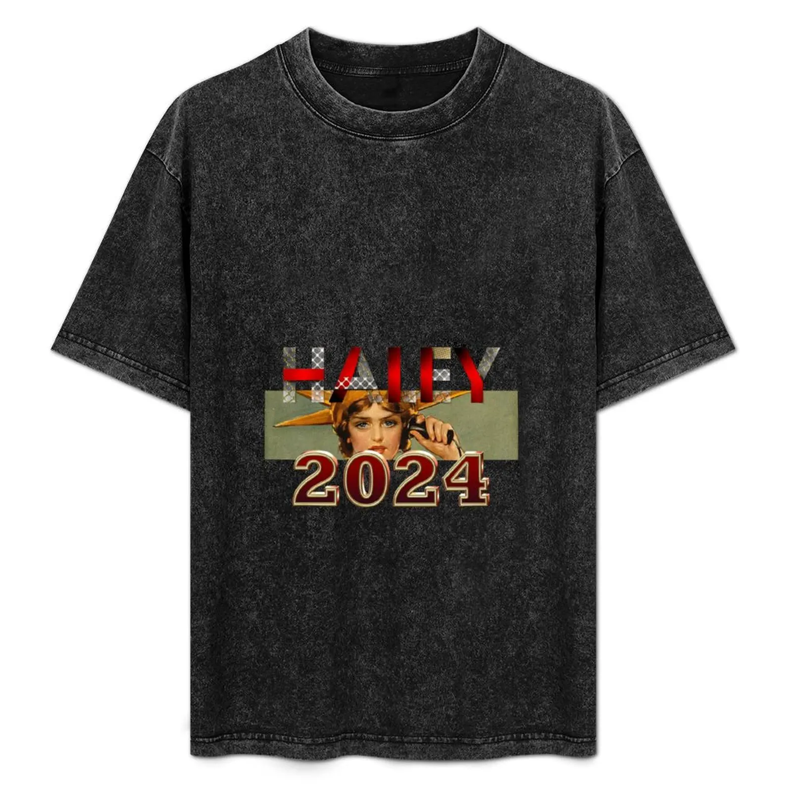 

Nikki Haley for President 2024 T-Shirt shirts graphic tee custom t shirt cheap stuff mens graphic t-shirts big and tall