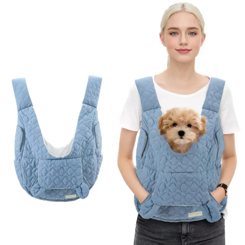 

Extra Large Pet Carrier Backpack Waterproof Windproof Outdoor Chest Bag for Dogs Cats Portable Design