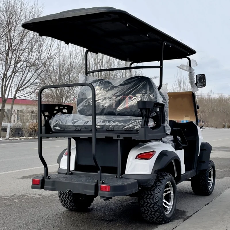 Golf Cart Electric Fast Powerful Customization 60V Lithium Battery Electric Golf Cart New Energy Electric Four-Wheel Vehicle