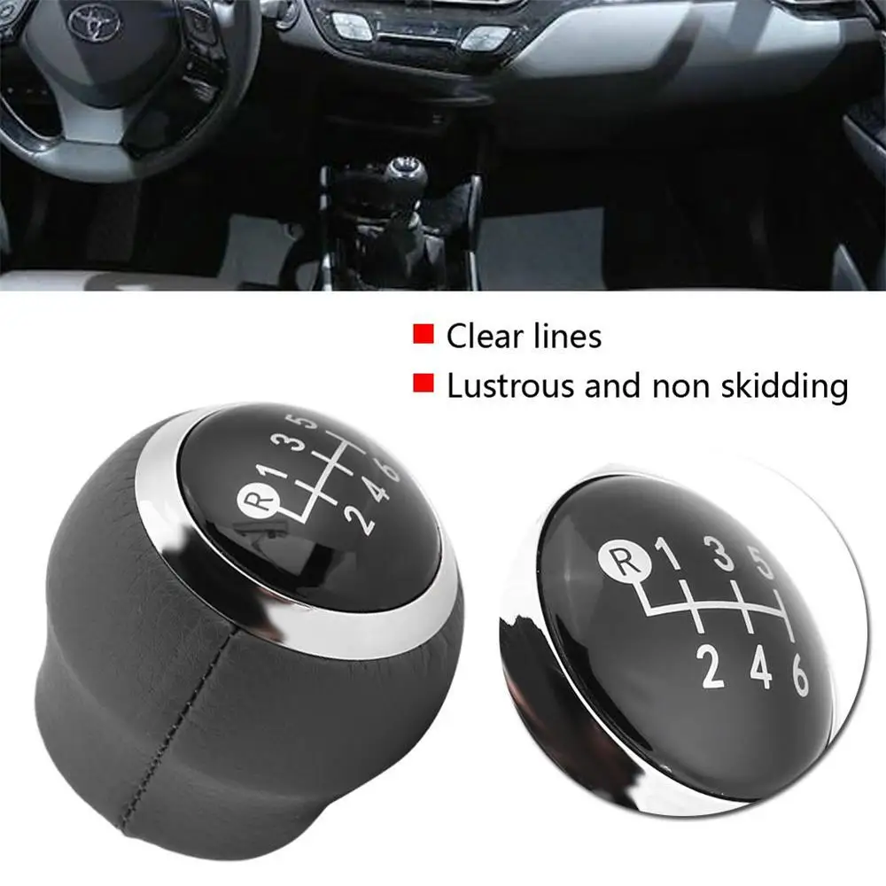 1 Pc New Auto Car Speed Stick Shift Knob For Toyota Corolla Verso Auris Yaris RAV4 2007 2008 2009 2010 2011 2012 2013 5 6