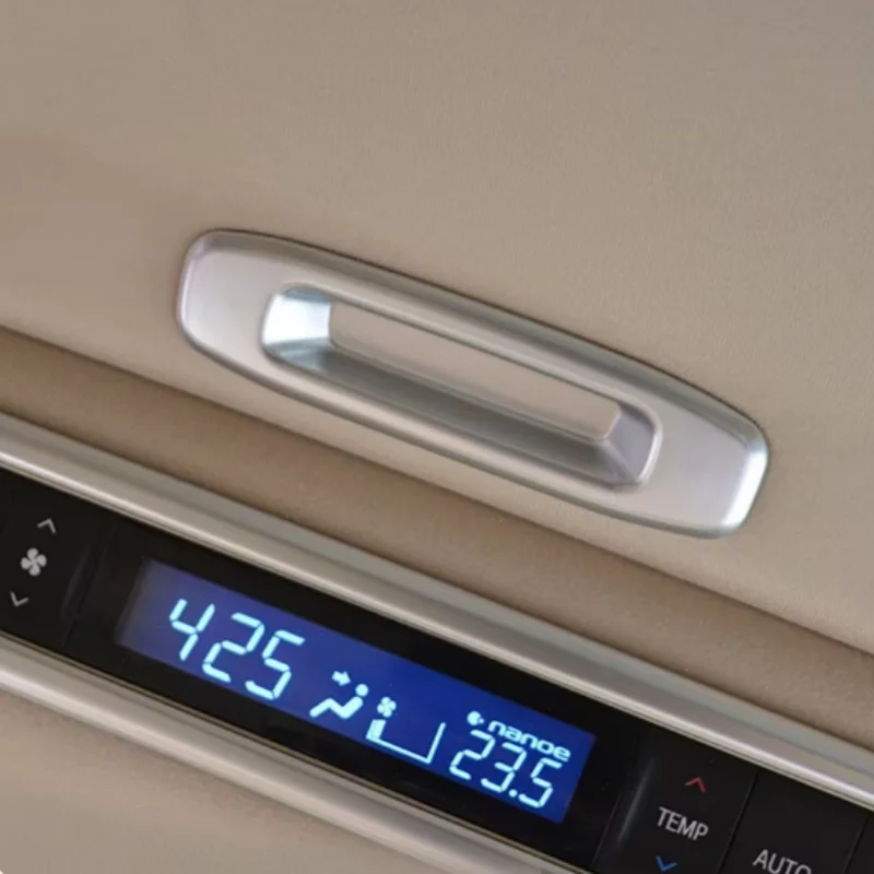 

ABS Matte Car Styling Accessories Roof Skylight Handle Cover Trim Sunroof Sticker for Toyota Alphard 30 SERIES 2016-2021