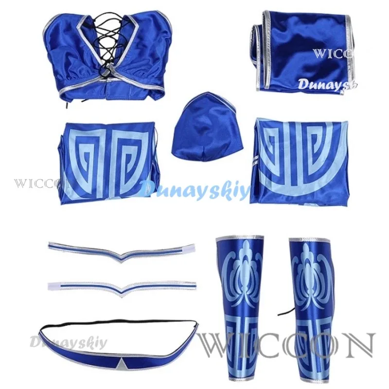 كيتانا ميلينا كاتانا تأثيري لعبة مورتال كوس كومبات بذلة قناع زي المرأة ملابس السباحة بيكيني هالوين كرنفال حفلة البدلة #3