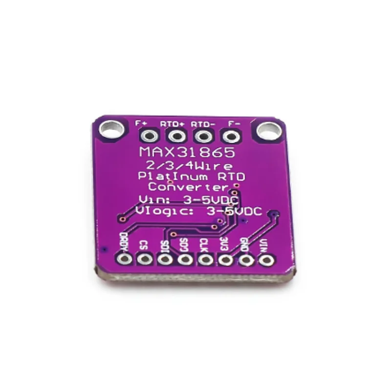 MAX31865 Platinum resistance Temperature sensor Detector module temperature acquisition RTD/PT100-PT1000