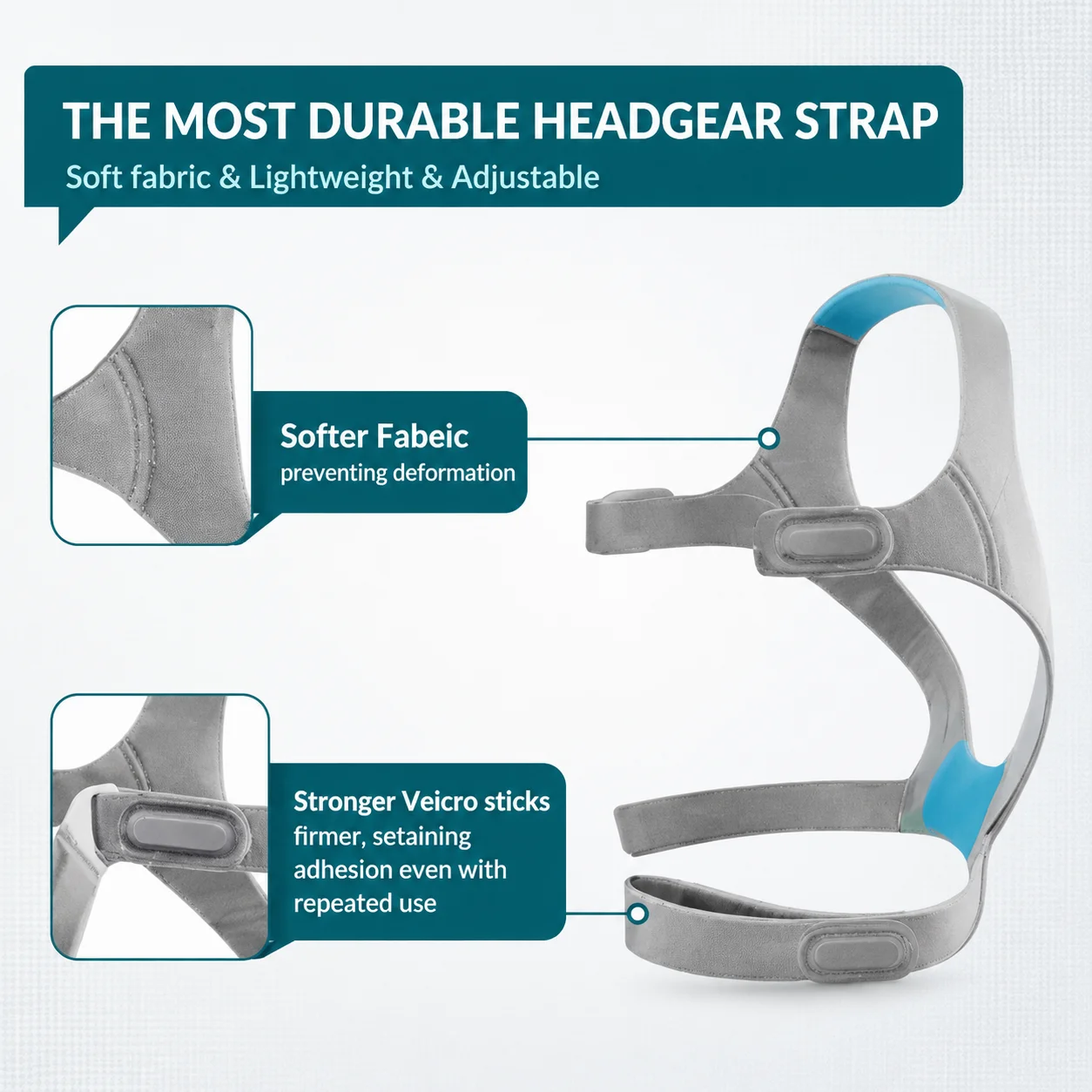 ชุดเปลี่ยนหน้ากาก CPAP แบบเต็ม - Cpap Mask Headgear Strap Clips บทวิจารณ์และราคา