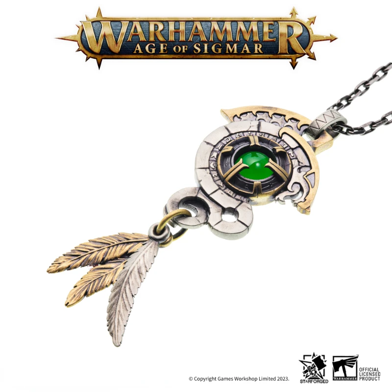 Starforged Star Casting Medieval Warhammer Sigma Era Lizard Man Luschian Eye Pendant Game Peripheral Products