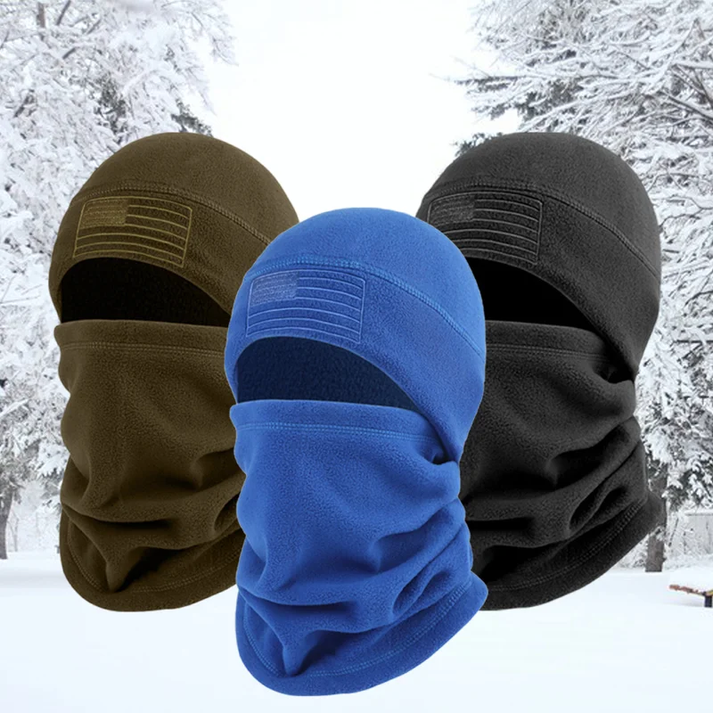 2 teil/satz Unisex Stricken Beanie Hut Balaclava Hut Einfarbig Atmungsaktive Hals Schal Für Outdoor Sport