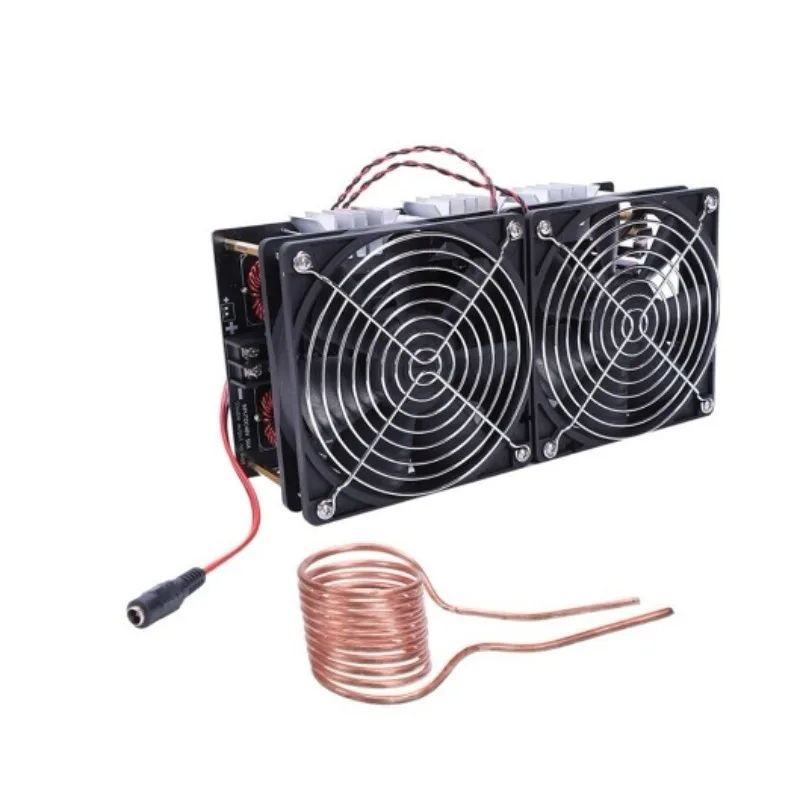 2500W Tap-Free ZVS Induction Heater, High Frequency Quenching, Medium Frequency Furnace for DIY