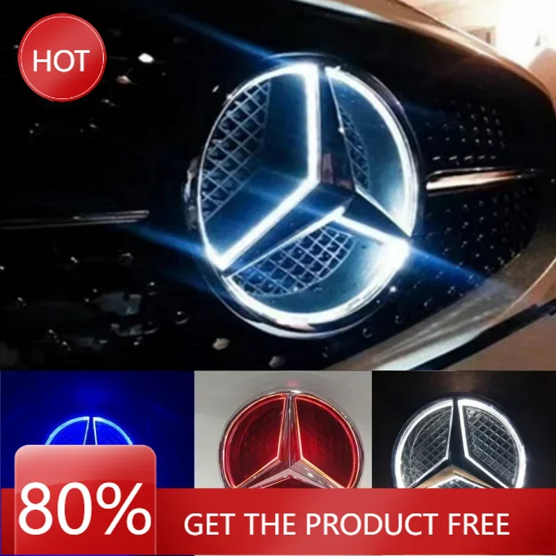 

Автомобильная наклейка, передняя решетка со звездой, эмблема со светодиодной подсветкой, логотип для Mercedes Benz W447 V-class VITO Mercedes Benz W447