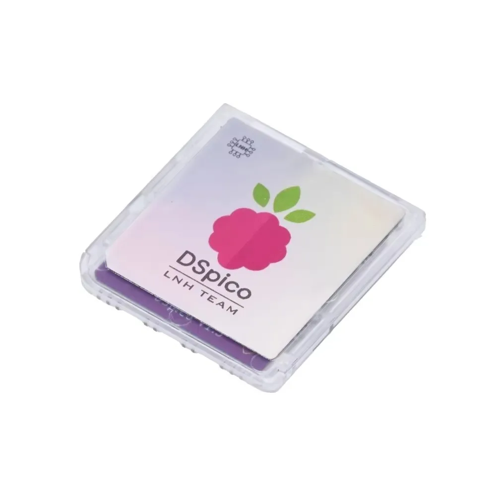 Transparent DSpico Game Reader Open Source with RP2040 MCU Game Reader Injection Molded Open Source Reader for NDS NDSL DSi 3DS