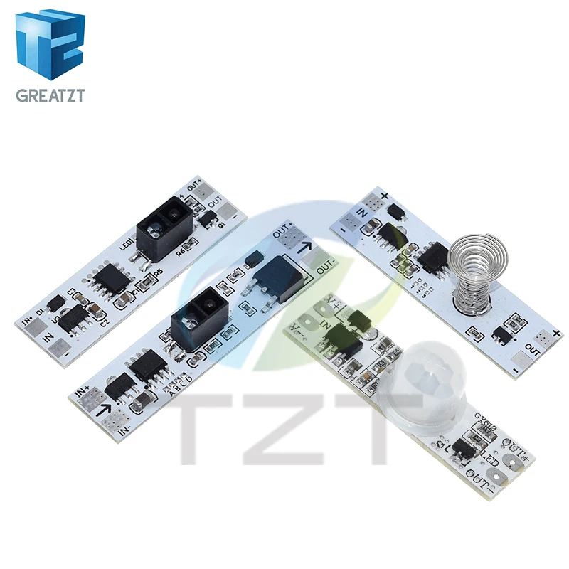 Short Distance Scan Sensor Capacitive Touch Sensor Switch PIR Motion Sensor Switch Module 3A Constant Voltage For Smart Home