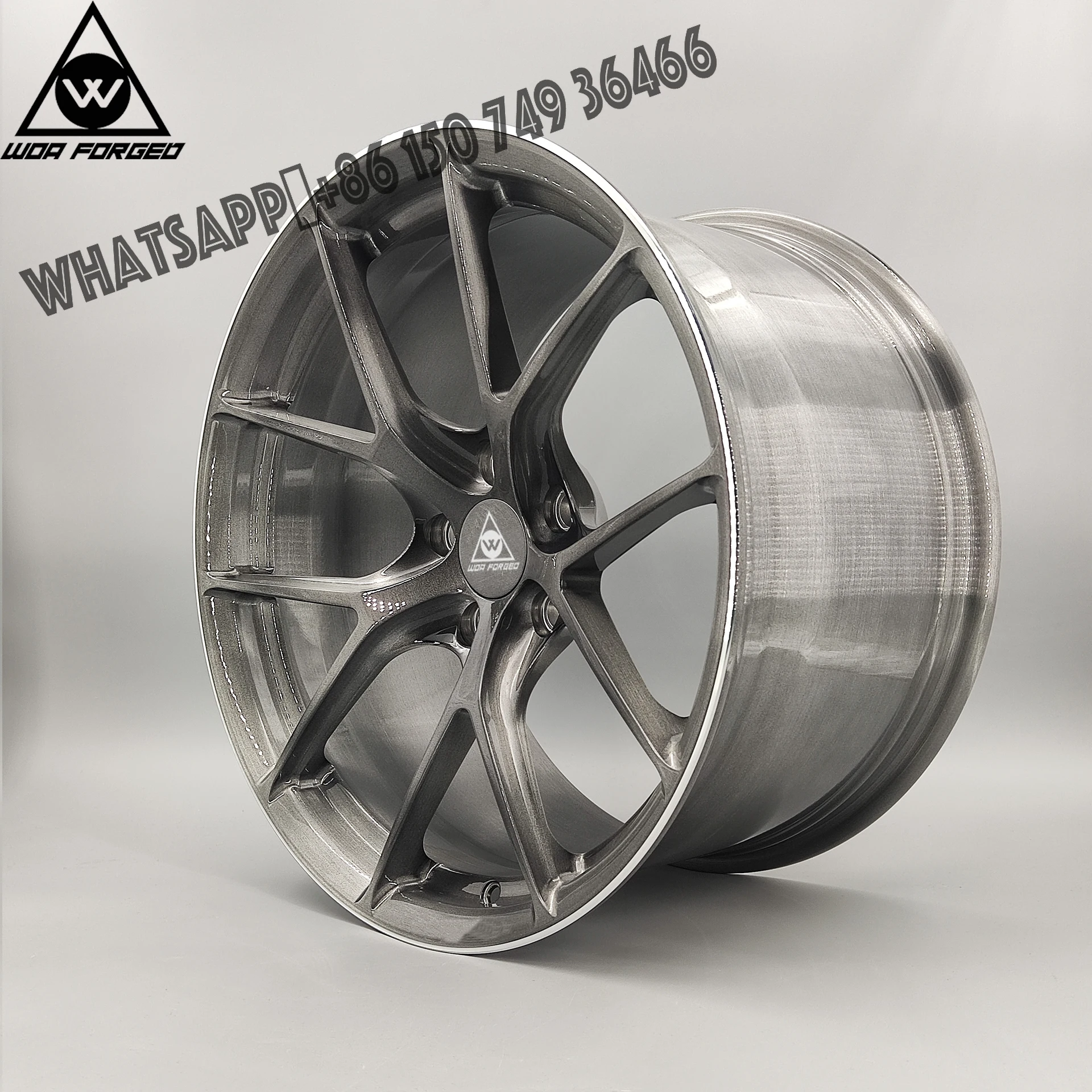 

Brushed Dark clear Custom High Performance 17 18 19 20 21 22 Inch Aluminum Alloy Monoblock Forged Passenger Car Wheels for P101