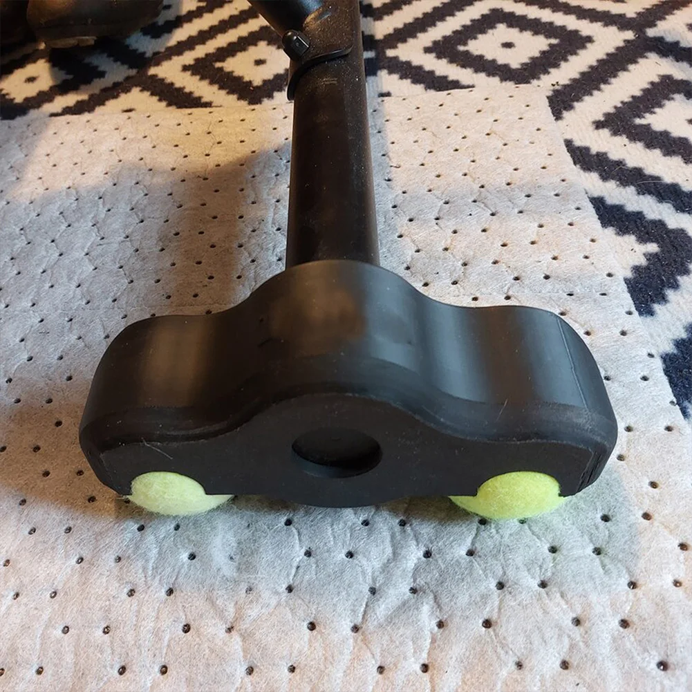 Almofadas para pés de bola de tênis, placa de balancim absorvente de choque, almofadas para ciclismo interno, treinador de bicicleta inteligente, equipamento de treino doméstico