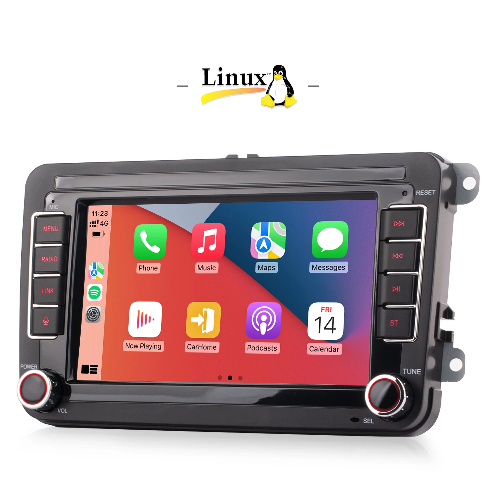 

7Inch 2Din Car Radio for VW Volkswagen Golf Polo Passat b7 CC seat Beetle Jetta Touran Skoda with Wireless Carplay Android Auto