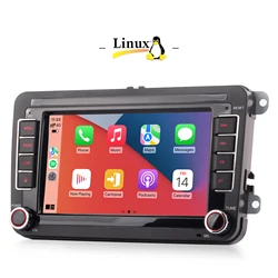 7Inch 2Din Car Radio for VW Volkswagen Golf Polo Passat b7 CC seat Beetle Jetta Touran Skoda with Wireless Carplay Android Auto