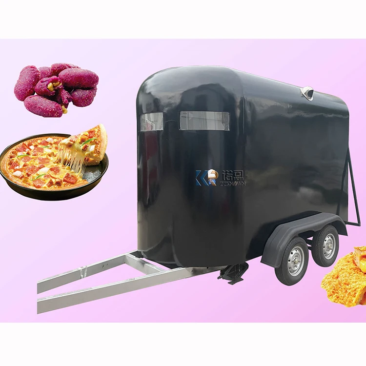 Mobile kitchen food trailer boba tea trailer dining car fast food car fully equipped mobile restaurant