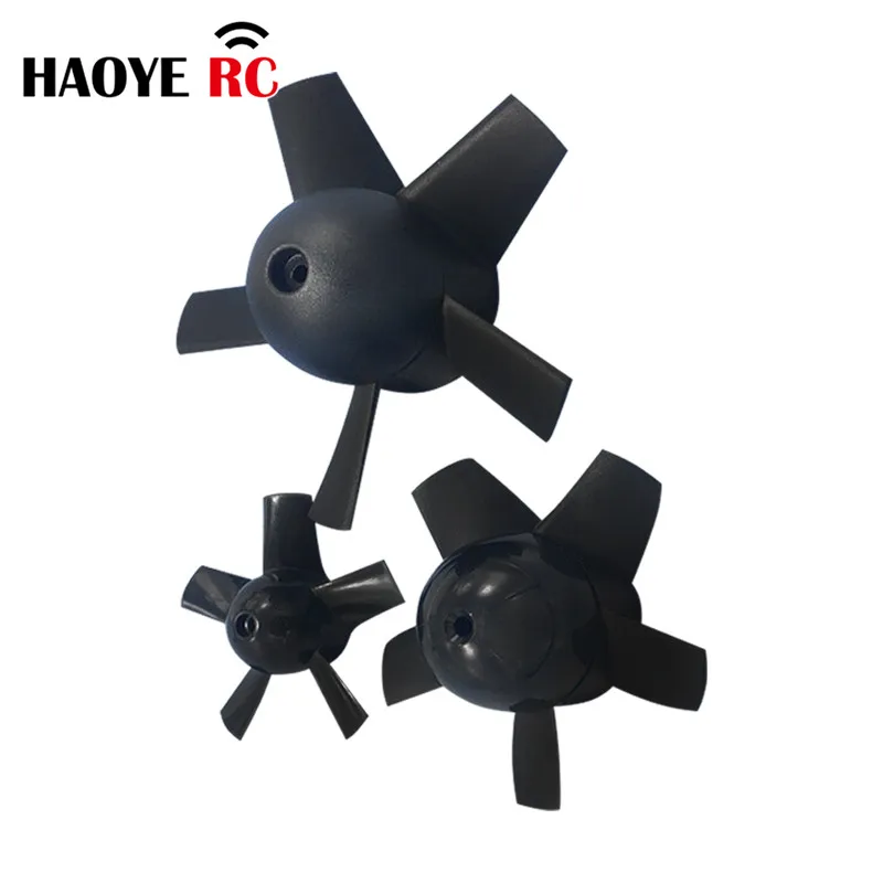 

Haoye 1 Pc RC Plane Model Accessories 89mm 5 Leaf Ducted Fan Blades No Include Airduct Without D/F Std Reverse