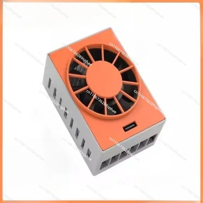 Mobile phone semiconductor radiator 2025 new magnetic suction cooling, flat panel action camera, special mute for live broadcast