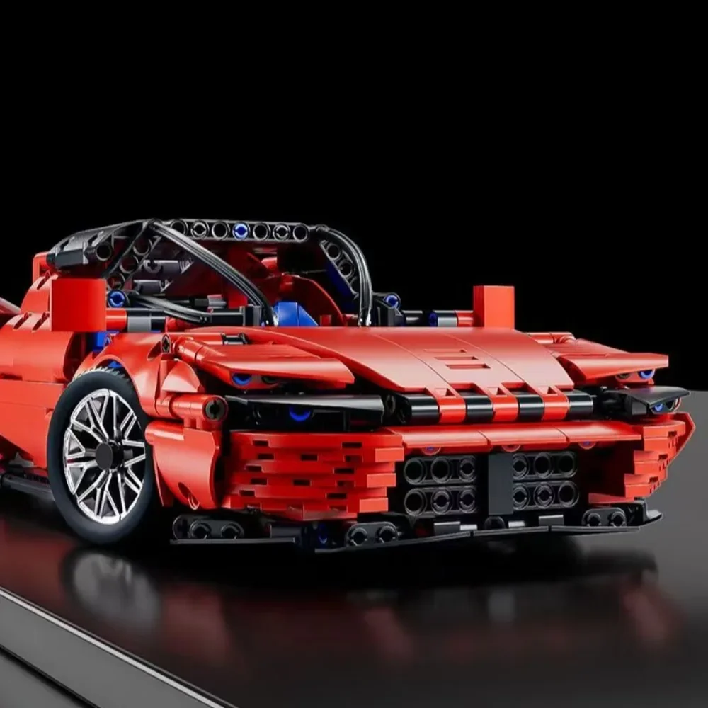 1000 + PCS NEUE SP3 Supercar Technische Gebäude Block Racing Auto Stadt Geschwindigkeit Fahrzeug Moc Ziegel Modell Spielzeug für Kind weihnachten Geschenk