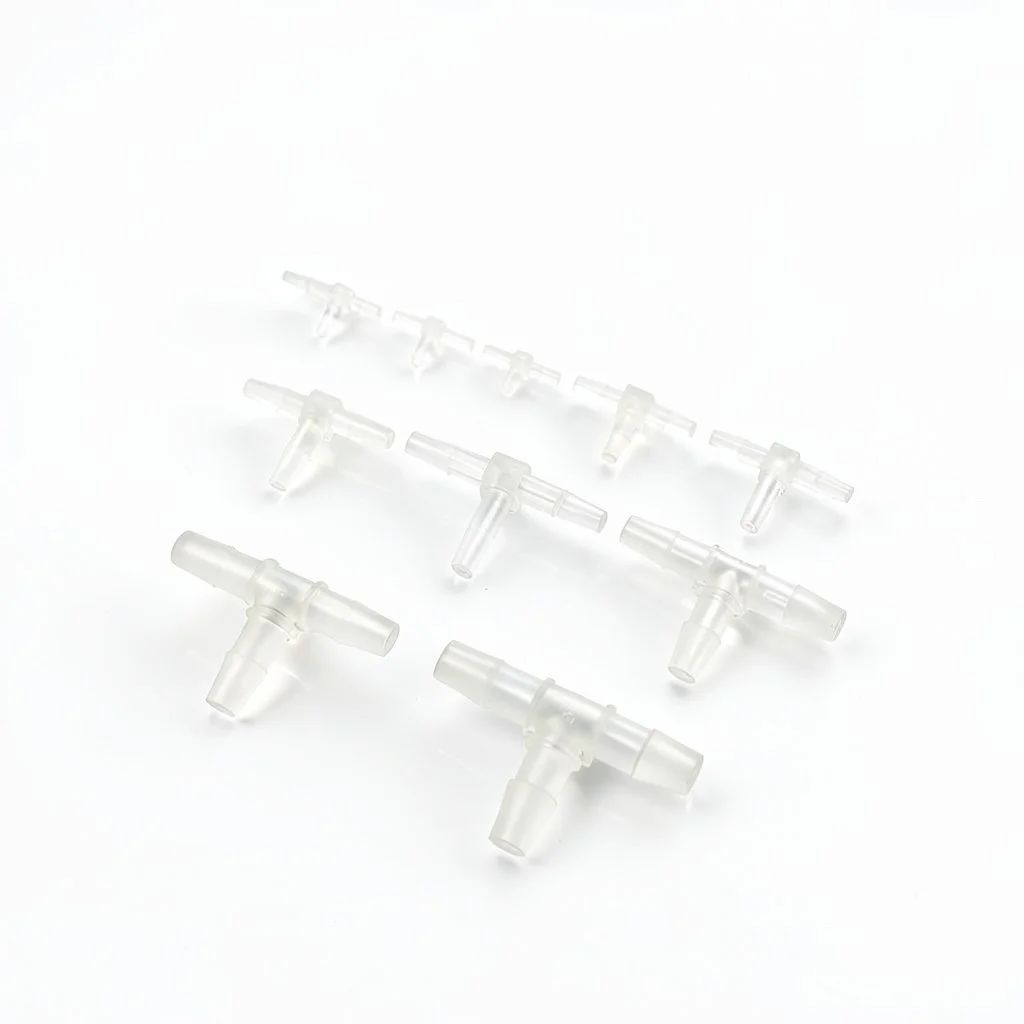 MJ-T  Tee Type PP Material 3ways Water Pipe Nipple Connector
