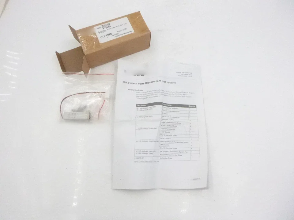 Original 613636 VMS Valve for 1580 1880 Small Character Inkjet Printer