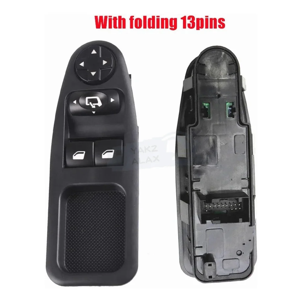 For Fiat Scudo Citroen Jumpy Citroen Dispatch Peugeot Expert Master 2007-2016 6554.ZJ Power Window Control Switch Button