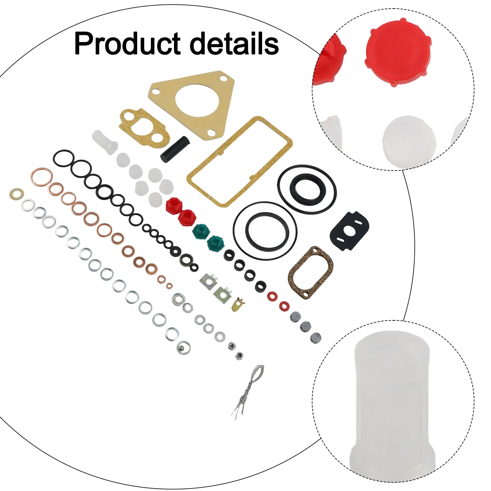 1 Set Repair Kit 7135-110 Injection Pump Repair Kit For CAV Roto Diesel Injection Pump Seal Kit For Multiple Brand ﻿Power Tool