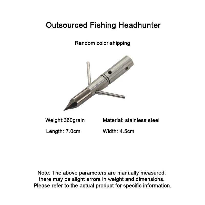Archery 3/6Pcs Stainless Steel/Iron Broadheads Arrowheads Fit ID6.2mm Hunting Fishing Practice Accessories