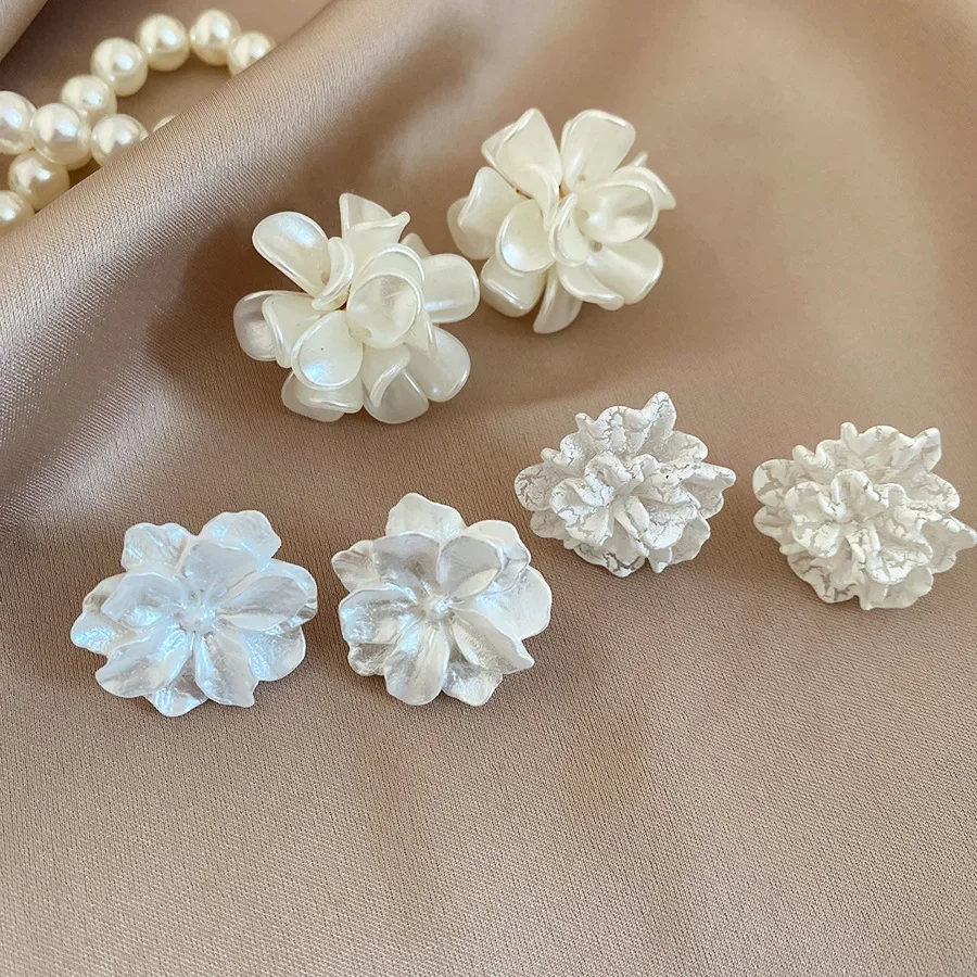Women's 16 Pieces Imitation Pearl Stud Earrings Set, Elegant Gift